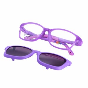Mood Kids Clip On (Rectangular Morado)